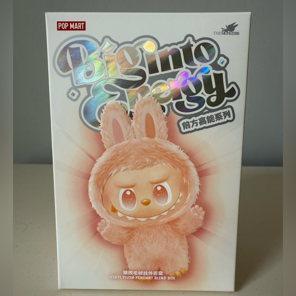 Big Into Energy Labubu Vinyl Plush Pendant